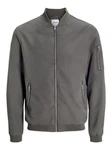 Jack & Jones Blouson JJERUSH BOMBER NOOS Grau/Dunkelgrau/Hellgrau/Dunkelgrün/Braun