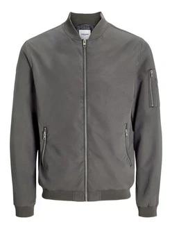 Jack & Jones Blouson JJERUSH BOMBER NOOS Grau/Dunkelgrau/Hellgrau/Dunkelgrün/Braun