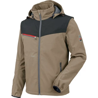 Würth MODYF Softshelljacke für Herren Braun/Khaki/Beige/Grau