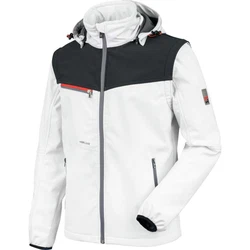 Würth MODYF Softshelljacke für Herren Creme/Weiß/Hellgrau/Silber