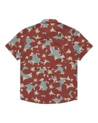 Quiksilver Funktionshemd Handtman Braun/Rot/Dunkelrot/Bordeaux