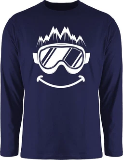 Shirtracer Rundhalsshirt Ski Geschenk Ski fahren Geschenk I Ski Geschenke Ski Geschenkidee Snowboard