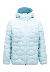 Peak Performance Steppjacke Helium Down Hood Jacket Hellblau/Blau