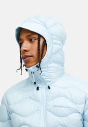 Peak Performance Steppjacke Helium Down Hood Jacket Hellblau/Blau