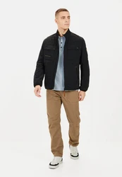 camel active Henleyshirt Blau/Hellblau/Grau