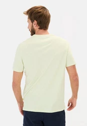 camel active Henleyshirt Hellgrün/Gelb/Grün