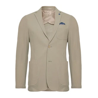 R2 Amsterdam Jackenblazer Traveljacket Khaki/Beige