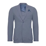 R2 Amsterdam Jackenblazer Traveljacket Grau/Blau/Dunkelblau