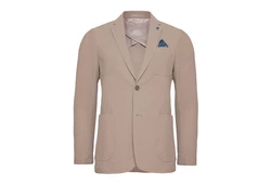 R2 Amsterdam Jackenblazer Traveljacket Beige/Braun/Khaki