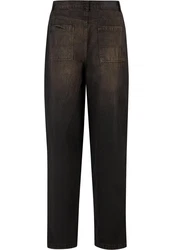 URBAN CLASSICS Herren 90s Jeans Khaki/Dunkelbraun/Schwarz/Braun