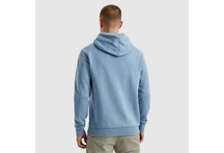 PME LEGEND Hoodie mit Logo Print Blau/Hellblau