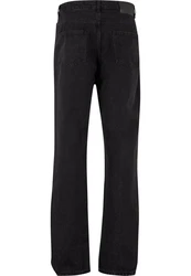 2Y Studios Amaru Ankle Straight Jeans Schwarz/Dunkelgrau/Khaki