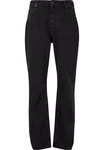 2Y Studios Amaru Ankle Straight Jeans Schwarz/Dunkelgrau/Khaki