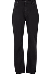 2Y Studios Amaru Ankle Straight Jeans Schwarz/Dunkelgrau/Khaki