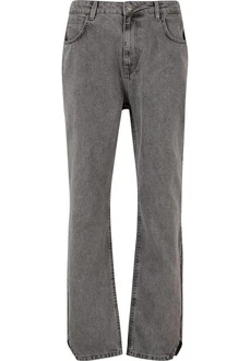 2Y Studios Amaru Ankle Straight Jeans Hellgrau/Grau/Dunkelgrau