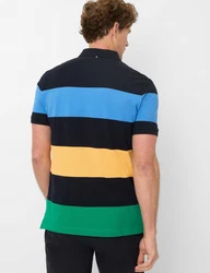 Brax Poloshirt Style PIO Mischfarben/Dunkelblau/Blau/Beige/Hellblau/Türkis