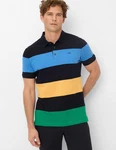 Brax Poloshirt Style PIO Mischfarben/Dunkelblau/Blau/Beige/Hellblau/Türkis