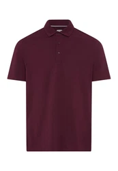 Brax Poloshirt Style PEPE Dunkelrot/Lila/Rosa