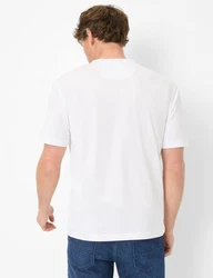 Brax T-Shirt Style TED Weiß/Creme/Grau/Rot/Silber/Dunkelblau