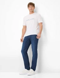 Brax T-Shirt Style TED Weiß/Creme/Grau/Rot/Silber/Dunkelblau