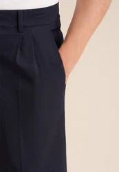 seidensticker Shorts Schwarze Rose Schwarz