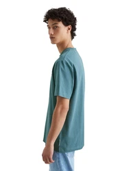 Marc O'Polo DENIM T-Shirt Bio-Baumwoll-Jersey Blau/Hellblau/Türkis