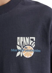 Marc O'Polo DENIM T-Shirt Bio-Baumwoll-Jersey Hellblau/Blau/Dunkelblau/Grau