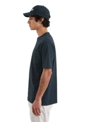 Marc O'Polo T-Shirt Slub-Jersey Blau/Dunkelblau/Hellblau