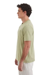 Marc O'Polo T-Shirt Slub-Jersey Khaki/Hellgrün/Dunkelgrün/Grün