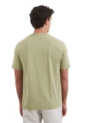 Marc O'Polo T-Shirt Slub-Jersey Khaki/Hellgrün/Dunkelgrün/Grün