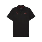 PUMA Poloshirt F1 Essentials Polo Herren Schwarz/Rot