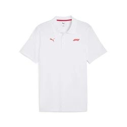 PUMA Poloshirt F1 Essentials Polo Herren Weiß