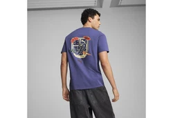 PUMA T-Shirt SPORTS LEGACY Graphic T-Shirt Herren Dunkelblau