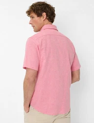 Brax Kurzarmhemd Style DAN Rot/Rosa