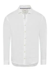 Brax Leinenhemd Style HAROLD Weiß/Creme/Grau