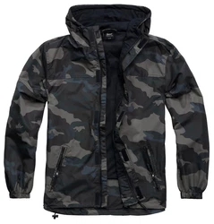 Brandit Kurzjacke Summer Windbreaker Frontzip Dunkelgrün