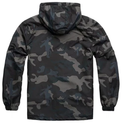 Brandit Kurzjacke Summer Windbreaker Frontzip Dunkelgrün