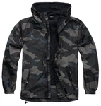 Brandit Kurzjacke Summer Windbreaker Frontzip Dunkelgrün