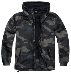 Brandit Kurzjacke Summer Windbreaker Frontzip Dunkelgrün