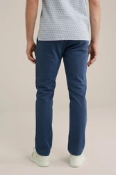 WE Fashion Chinohose Dunkelblau/Blau/Hellblau