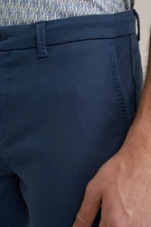 WE Fashion Chinohose Dunkelblau/Blau/Hellblau