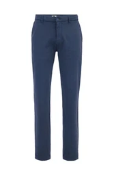 WE Fashion Chinohose Dunkelblau/Blau/Hellblau