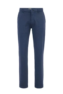 WE Fashion Chinohose Dunkelblau/Blau/Hellblau