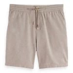 Scotch & Soda Bermudas Herren Fave Cotton Linen Khaki/Braun/Beige/Grau/Lila