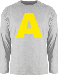 Rundhalsshirt Kostm Buchstabe A Streifenhrnchen Chipmunk Alvin I Passend fr Karne Karneval & Fasching