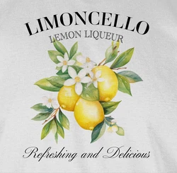 Shirtracer T-Shirt Limoncello Refreshing and Delicious I Limoncello Geschenk Limoncello L Party & Alkohol Gelb