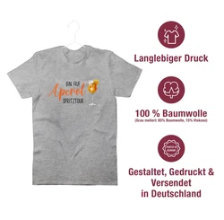 Shirtracer T-Shirt Bin auf Aperol Spritztour 