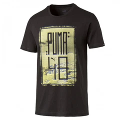 PUMA T-Shirt Rundhals Dunkelgrün/Braun/Dunkelgrau/Beige/Khaki