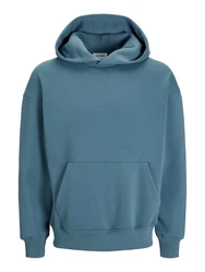 Jack & Jones Sweatshirt Langarmshirt JJEUrban Edge (1-tlg) Blau/Grau/Türkis