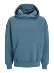 Jack & Jones Sweatshirt Langarmshirt JJEUrban Edge (1-tlg) Blau/Grau/Türkis